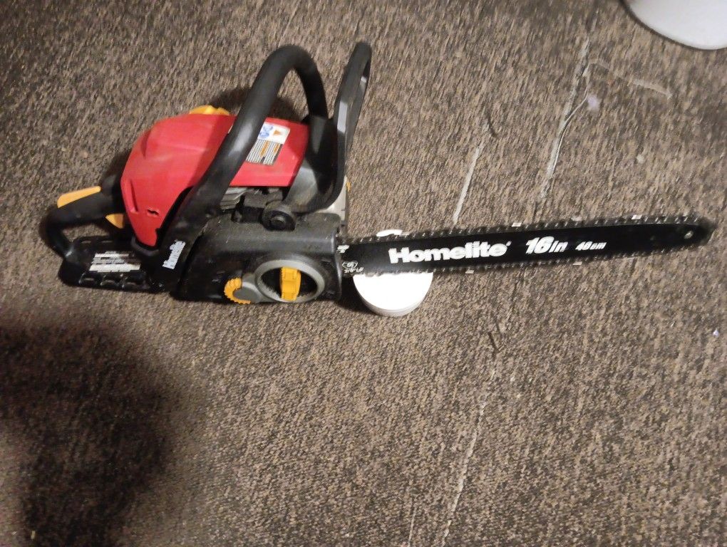 Homelite 16 in 40cm chain saw
