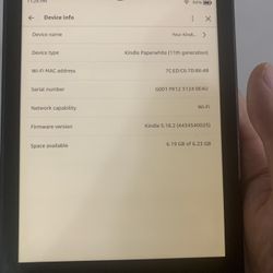 Kindle Paperwhite 11th Generation