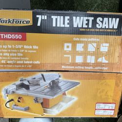 7 Tile Wet Saw