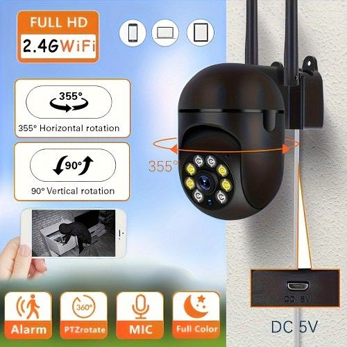 The black USB Camera Microphone. The black USB Camera Microphone is a plug-and-play device, suitable for meetings, online classes, and live streaming!