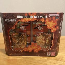 One Piece TCG Illustration Box Vol. 5 New Sealed English Version