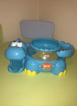 Fisher price go baby go poppity pop musical Dino