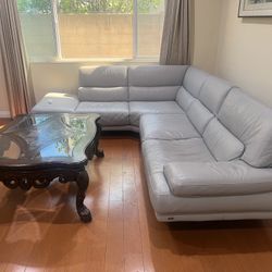 sofa and coffee table 