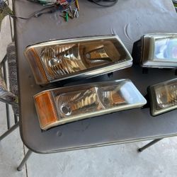 2003-2007 Silverado Headlights Cateye