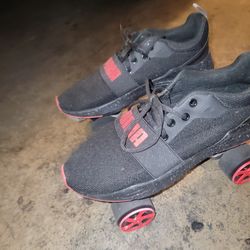 Black And Red Puma Roller Skates