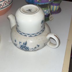 Tea Pot And Miniature Tea Pot Sets Very Nice