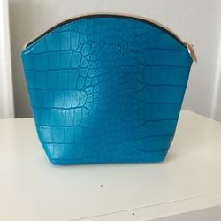 NEW WIT, TEAL COSMETIC ORGANIZER 