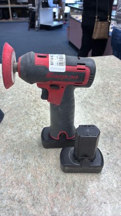 Snap-On CTPP761 14.4V Polisher/Sander with 2x 14.4V 2.5Ah batteries (No Charger)(70490243)