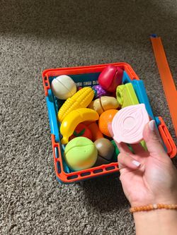 Velcro fruits and veggies for kids