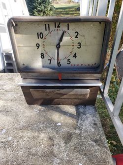 Simplex Time Clock
