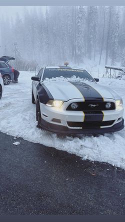 Ford Mustang with Ford Performance Livery