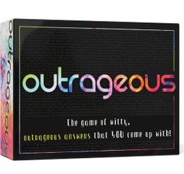 Outrageous Family Party Game - Hilariously Funny Game for Ages 13 and Up - 4-8 Players