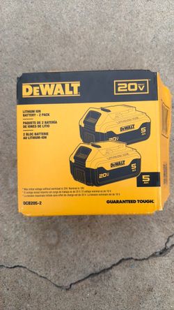 DeWalt 20V Max 5Ah Lithium Ion Battery 2-Pack did you want?