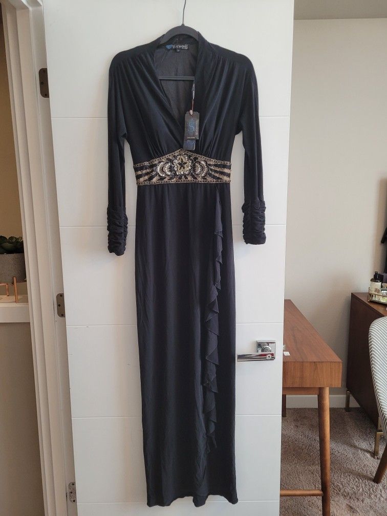 Maxi Party Dress, Badgley Mishka, Size 4