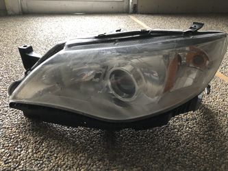 2012-2013 Subaru Wrx driver headlight complete