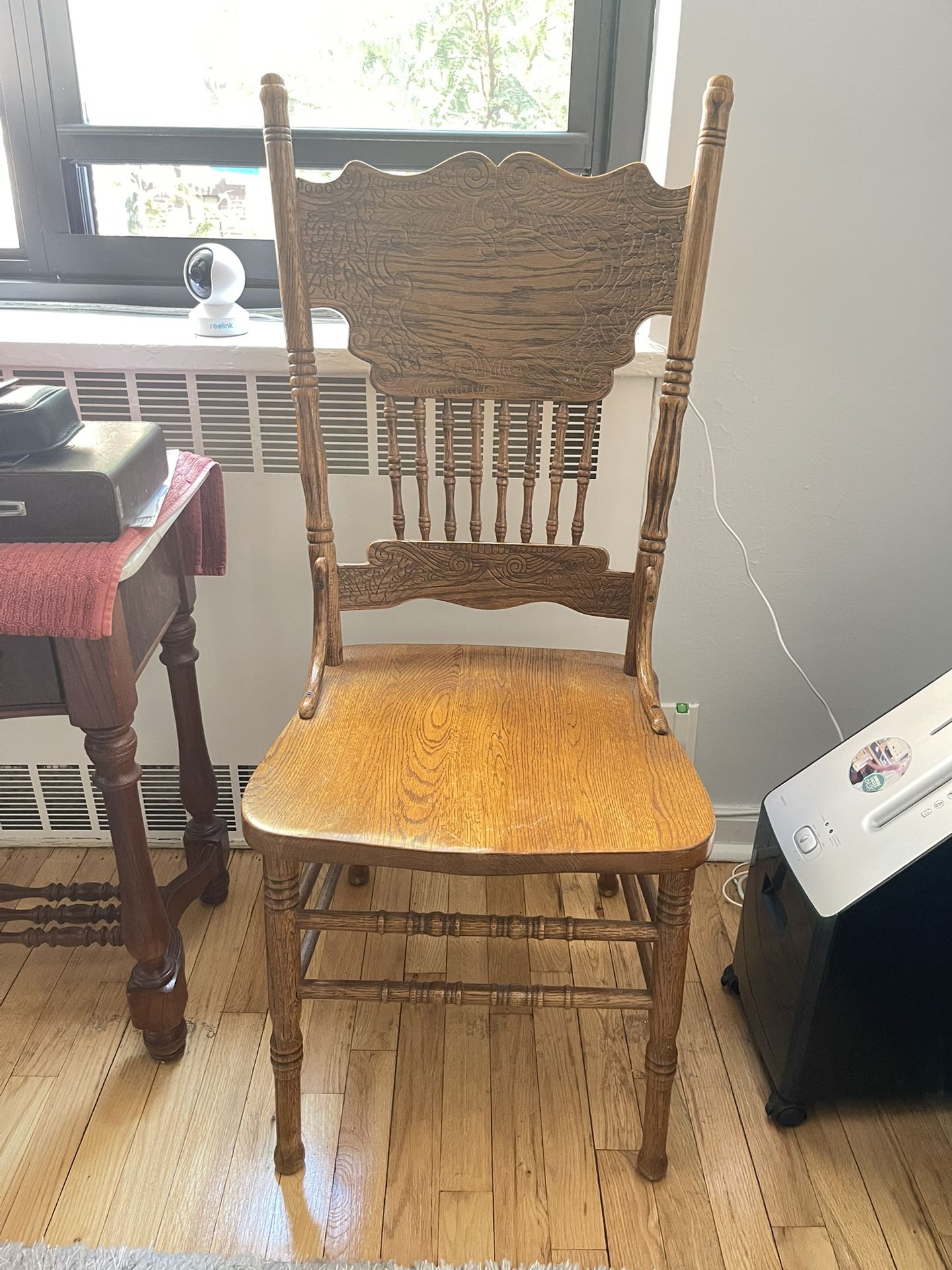 Late 20 Century Pressback 6 Dining Chairs