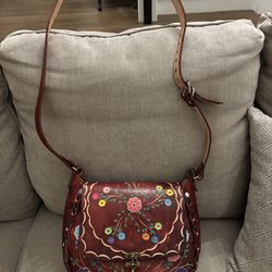 Vintage leather purse