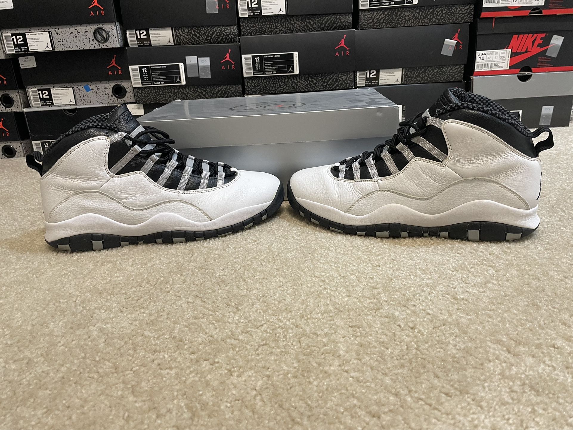 Retro Jordan 10 Steel (2005) Size 10