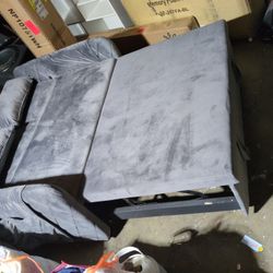 Futon Becomes Bed Just Assembled 