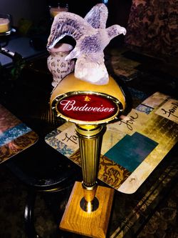 “BUDWEISER MILLENNIUM SELECT” *RARE TALL BEER TAP* ($50)**(16 inches Tall) “In Brand New Condition” (18 Years Old) Vintage!! CAN ALSO BE USED AS COOL