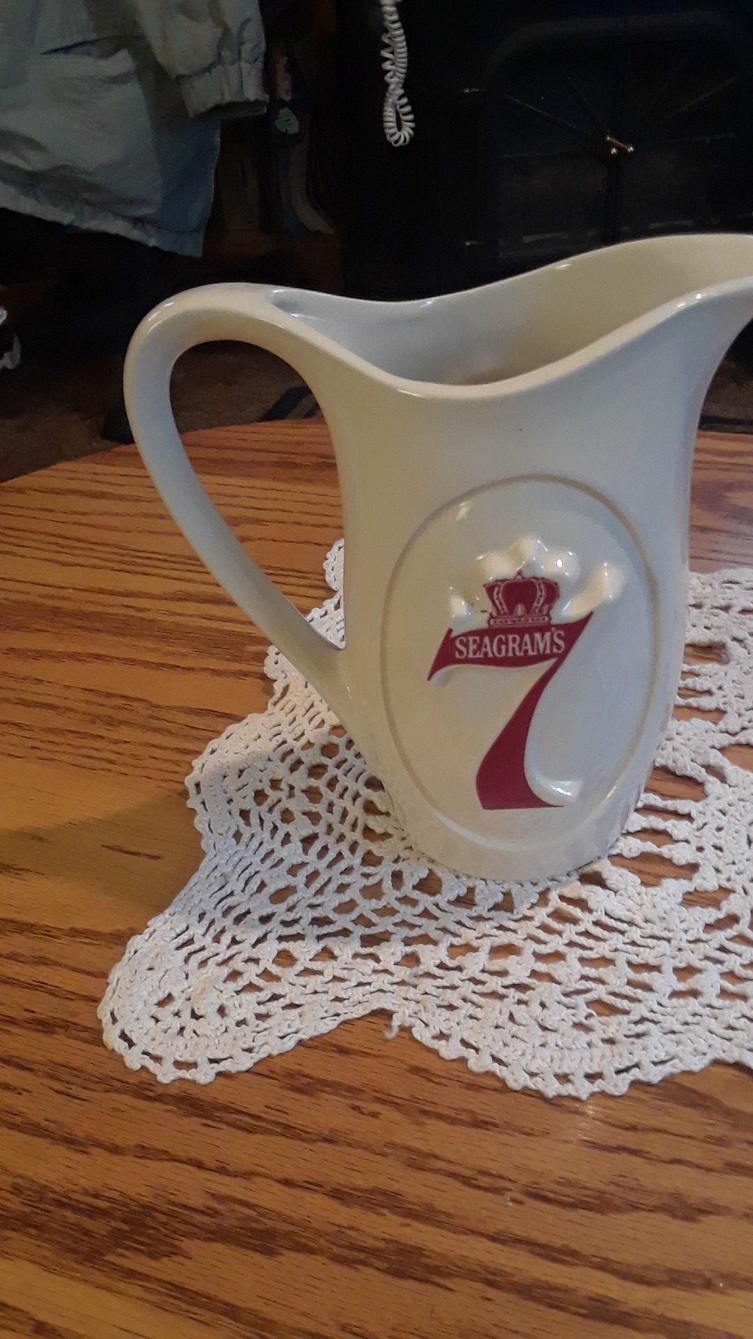 seagram's pitcher