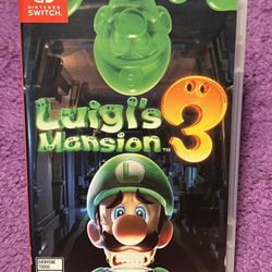 Nintendo Switch Luigi’s Mansion 3