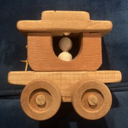 Vintage Oregon Wooden Toy Company Train Set