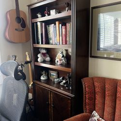 Solid Wood Bookshelf 