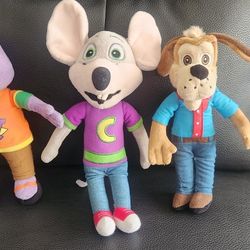 Chuck E. Cheese Plushies 