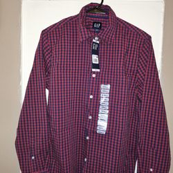 4 Casual Long Sleeve Button Down Shirts