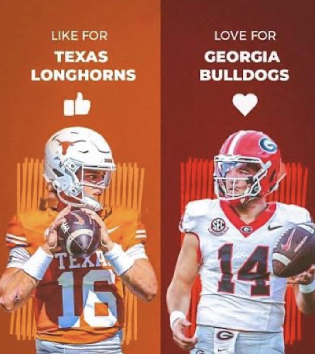 Texas Longhorns vs Georgia Bulldogs