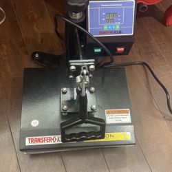 T Shirt heat press