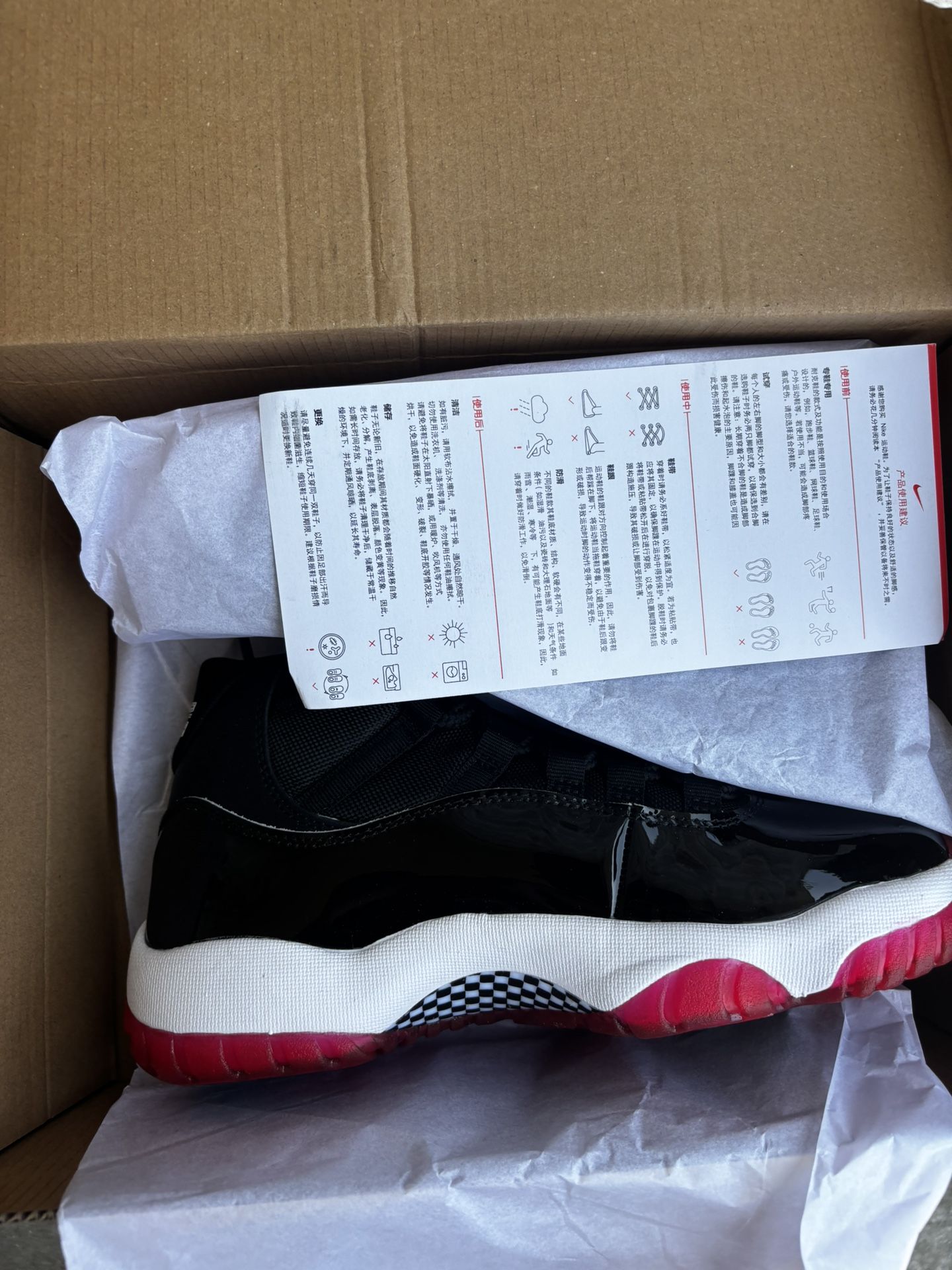 Jordan 11 Bred Size 8.5