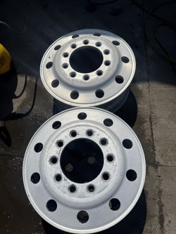 2 Rim Set 24.5 x 8.25 / International / Peterbilt / Volvo / Frightliner