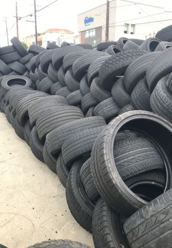 Ask for your size are usedUsed tires just asked for your size 25 and up