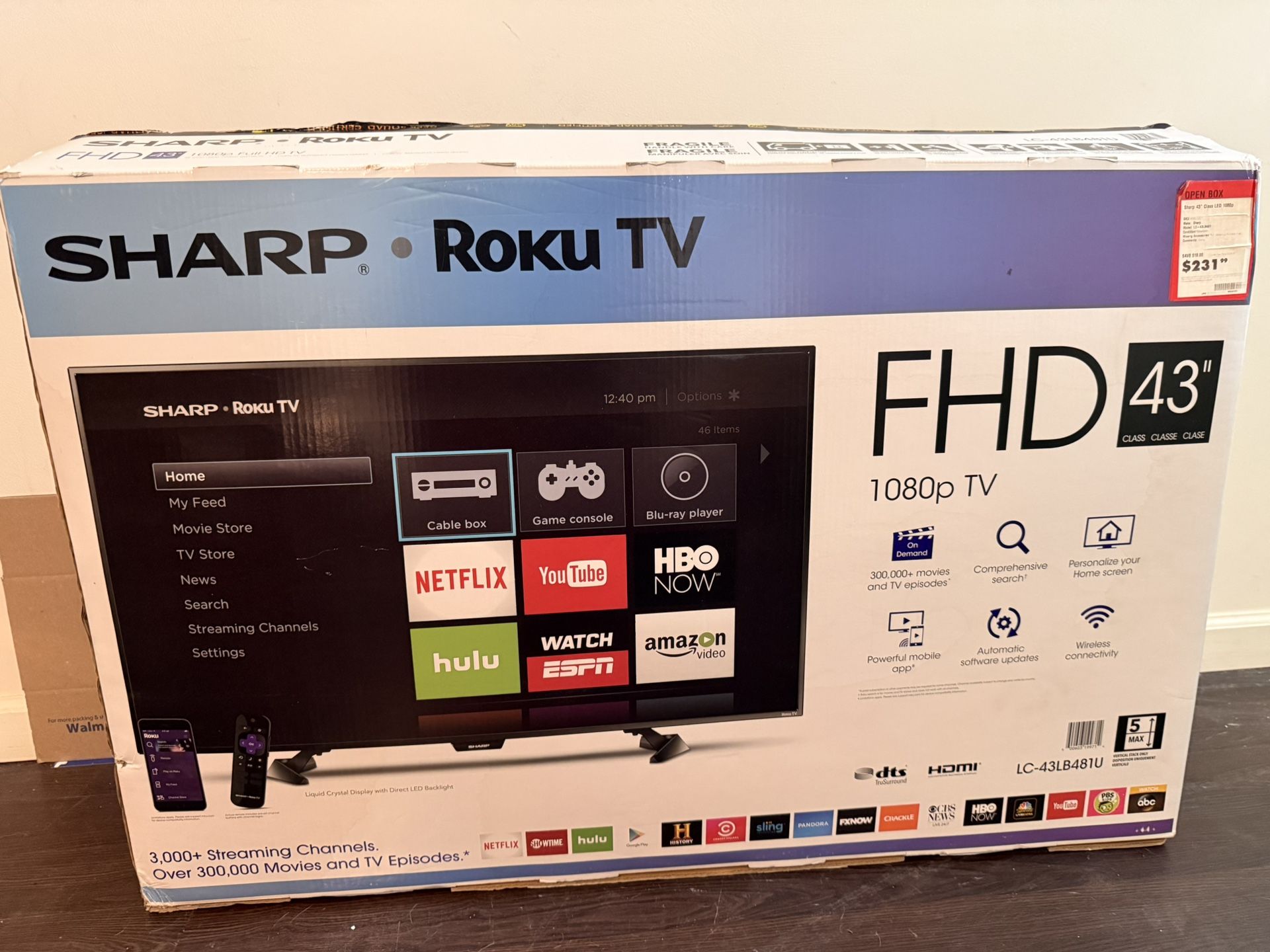 Sharp Television - Roku TV