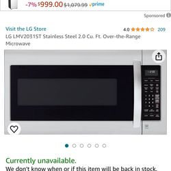 Hood Microwave 