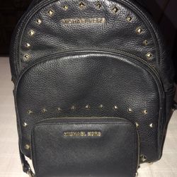 Michael Kors Backpack Purse And Wallet Set