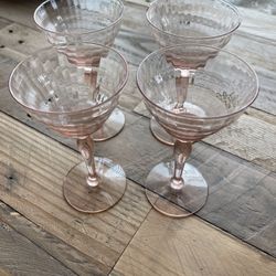 Vintage Martini Glasses