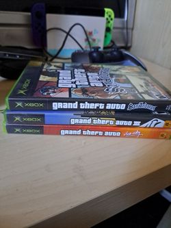 Grand theft auto trilogy ( original xbox)