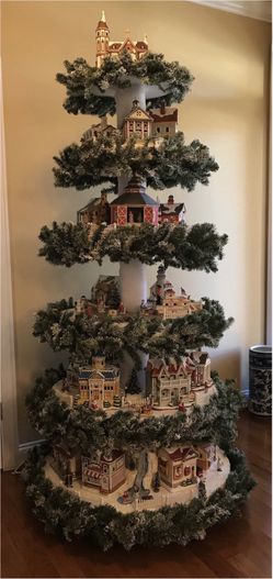 Christmas tree sale village