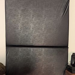 Black Ignite Folding Exercise Mat – 2 ft x 6 ft – 1.5" Thick Gym / Yoga Mat