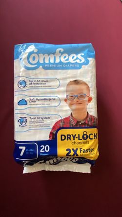 Comfees Premium Diapers Size 7, 20 Count
