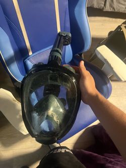 full-face snorkeling mask