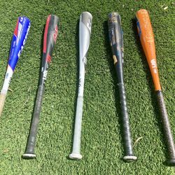 $75 each. Used baseball bats (26” - 29”). 