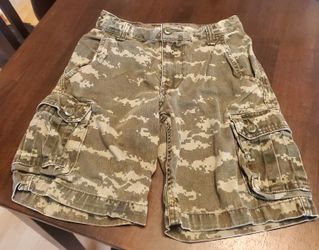 Boys Camouflage Cargo Shorts