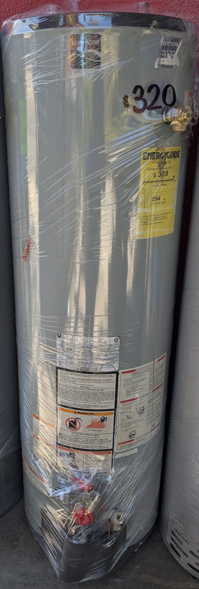 Kenmore Water Heater 40gal