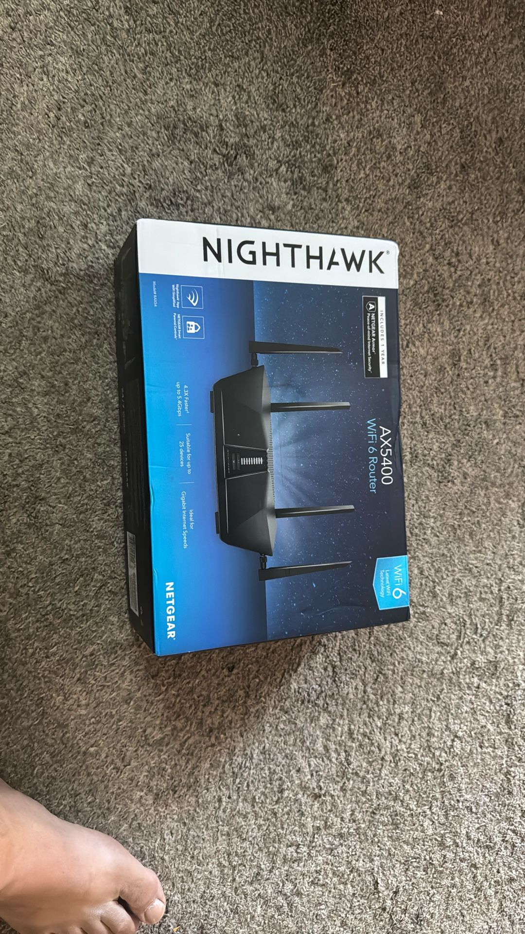 Nighthawk AX5400 WiFi 6 Router