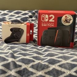 Nintendo Switch Two, Pro Controller Two, Two Year Extra Warranty