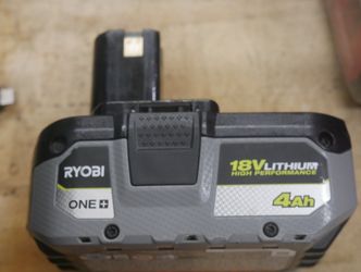 RYOBI BATTERY TOOL PBP004 F(contact info removed)0